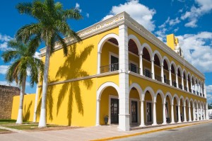 Campeche Public State Library, historical building (Mexico)