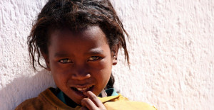 Petite fille malgache