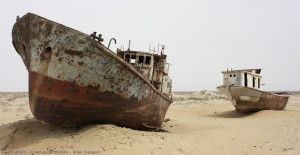 Mer d'Aral - Cimetière de bateaux